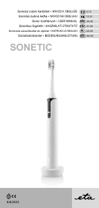 Manual Eta Sonetic 1709 90000 Electric Toothbrush