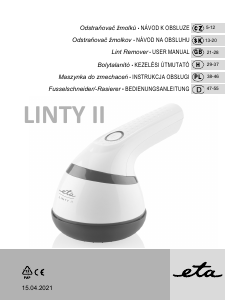 Bedienungsanleitung Eta Linty II 3260 90010 Fusselrasierer