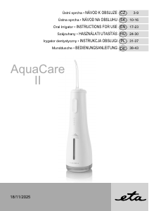 Bedienungsanleitung Eta AquaCare II 4708 90000 Flosser