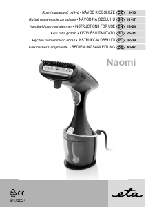 Bruksanvisning Eta Naomi 4270 90000 Handhållen steamer