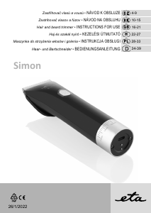Bedienungsanleitung Eta Simon 7341 90000 Haarschneider