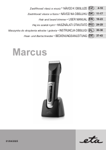Manual Eta Marcus 9341 90000 Hair Clipper
