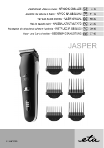 Manual Eta Jasper 5345 90000 Hair Clipper