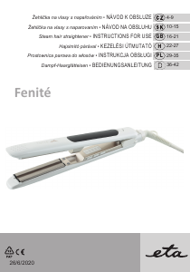 Bedienungsanleitung Eta Fenité 3337 90000 Haarglätter