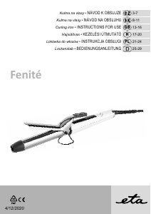 Bedienungsanleitung Eta Fenité 7327 90000 Lockenstab