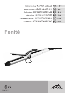 Bedienungsanleitung Eta Fenité 7327 90010 Lockenstab