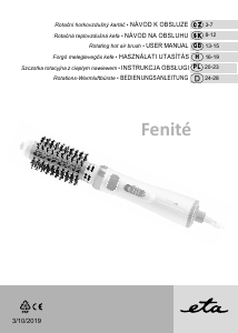 Bedienungsanleitung Eta Fenité 6322 90000 Lockenstab