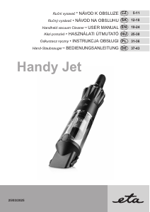 Manual Eta Handy Jet 3427 90000 Handheld Vacuum