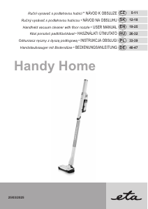 Bedienungsanleitung Eta Handy Home 5428 90000 Handstaubsauger