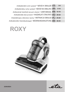 Bedienungsanleitung Eta Roxy 5215 90000 Handstaubsauger