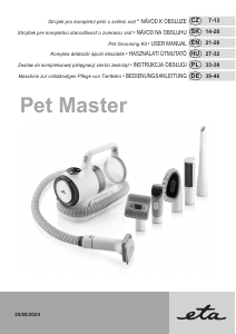 Manuál Eta PetMaster 4216 90000 Ruční vysavač