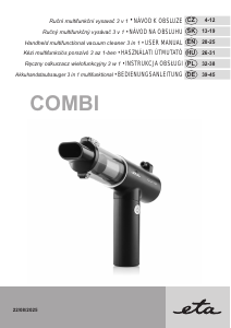 Manual Eta Combi 0426 90000 Handheld Vacuum