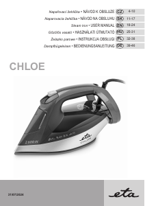 Manuál Eta Chloe 2276 90000 Žehlička