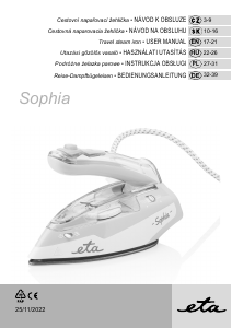 Manual Eta Sophia 1271 90000 Iron