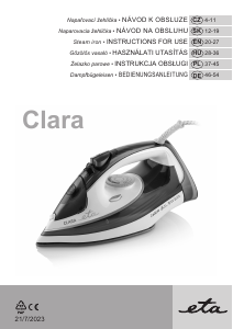 Használati útmutató Eta Clara 1274 90000 Vasaló