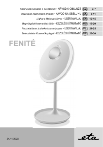 Bedienungsanleitung Eta Fenité 1354 90000 Spiegel