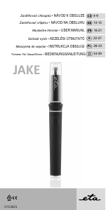Bedienungsanleitung Eta Jake 8341 90000 Nasenhaartrimmer