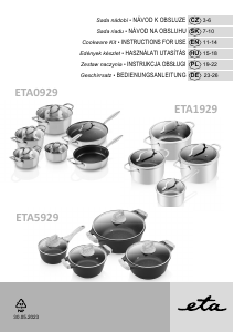 Instrukcja Eta Honeycomb 1929 90000 Garnek