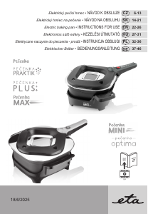 Bedienungsanleitung Eta Pečenka Ceramic Natura 0133 90053 Pfanne