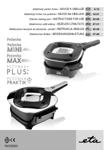 Használati útmutató Eta Pečenka Praktik 0133 90030 Serpenyő