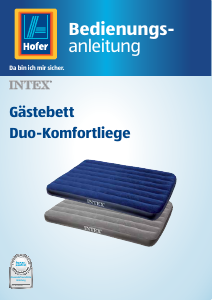 Bedienungsanleitung Intex 168758AI Luftbett