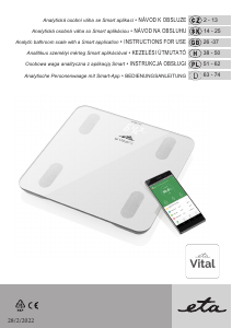 Használati útmutató Eta Vital Fit 6781 90000 Mérleg