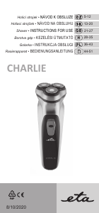 Návod Eta Charlie 2343 90000 Holiaci strojček