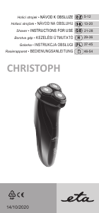 Bedienungsanleitung Eta Christoph 3343 90000 Rasierer