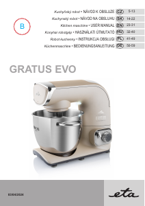 Bedienungsanleitung Eta Gratus Evo 1028 90092 Standmixer