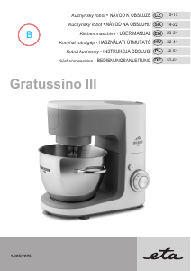 Instrukcja Eta Gratussino III Elements 3023 90310 Mikser