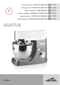 Bruksanvisning Eta Gustus IV Smart 4128 90000 Köksmaskin