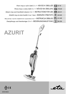 Návod Eta Azurit 2267 90000 Parný čistič