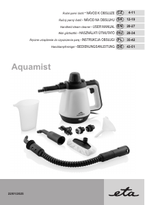 Használati útmutató Eta Aquamist 1268 90000 Gőztisztító