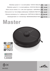 Návod Eta Master 2 5229 90010 Vysávač