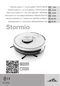 Bedienungsanleitung Eta Stormio 4237 90000 Staubsauger