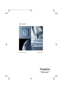 Bruksanvisning Husqvarna-Electrolux QW16775 Tvättmaskin