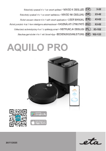 Bedienungsanleitung Eta Aquilo PRO 7243 90000 Staubsauger