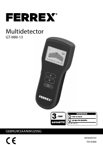 Handleiding Ferrex GT-MM-13 Multimeter