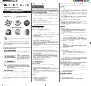 Handleiding Krontaler GT-KT-20-06 Kookwekker