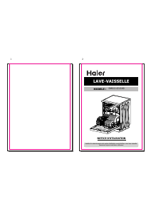 Mode d’emploi Haier DW12-G1249 Lave-vaisselle