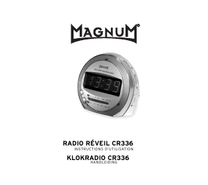 Mode d’emploi Magnum CR336 Radio-réveil
