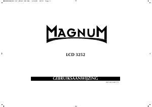 Handleiding Magnum LCD3252 LCD televisie