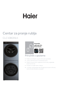 Priručnik Haier CLC108GNU1 Perilica – sušilica