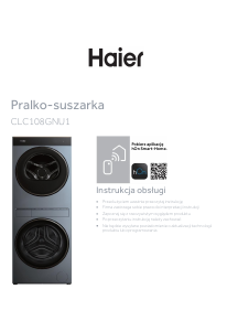 Instrukcja Haier CLC108GNU1 Pralko-suszarka