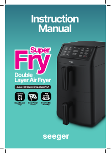 Mode d’emploi Seeger SGR1011BK Friteuse