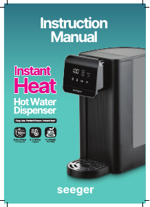 Manuale Seeger SGR1150BK Erogatore d'acqua