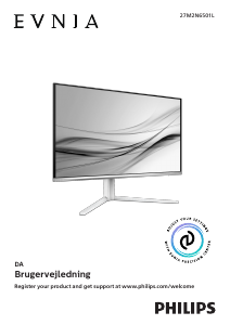 Brugsanvisning Philips 27M2N6501L Evnia LED-skærm