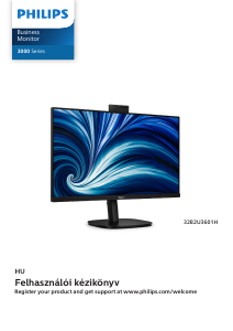 Használati útmutató Philips 32B2U3601 LED-es monitor