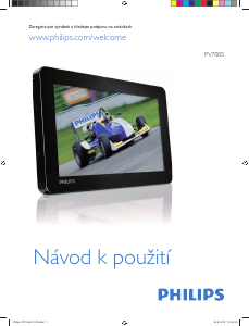 Manuál Philips PV7005 Přehrávač médií