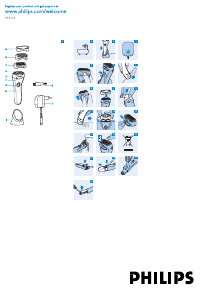 Priručnik Philips HP6345 Double Contour Ladyshave Brijač